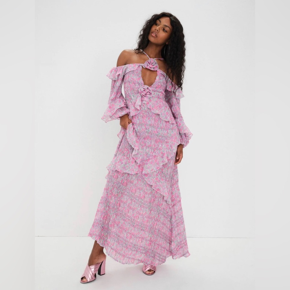 For Love & Lemons Rowan Maxi Dress